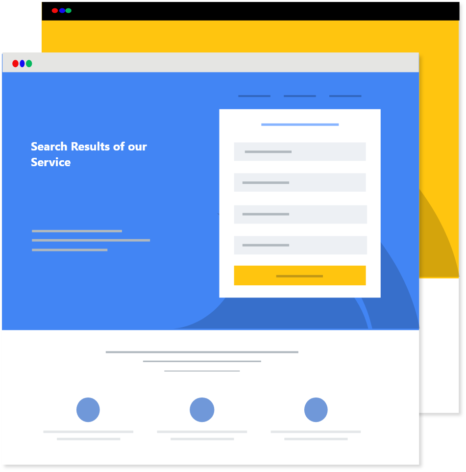 Service page template