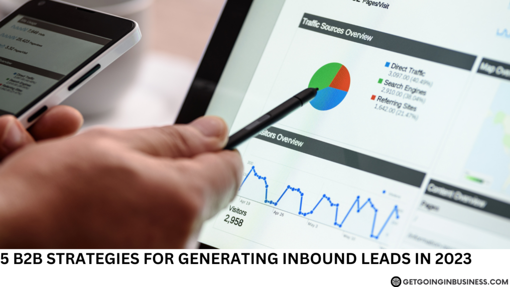 5 B2B Strategies for Generating Inbound Leads In 2023